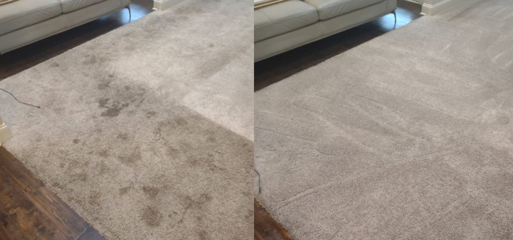Before After Carpet Cleaning Huntsville Alabama