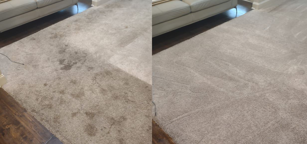 Before After Carpet Cleaning Huntsville Alabama